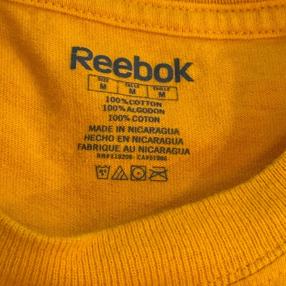 Reebok Kansas Chiefs Long Sleeve T-Shirt- size M - Picture 5 of 5
